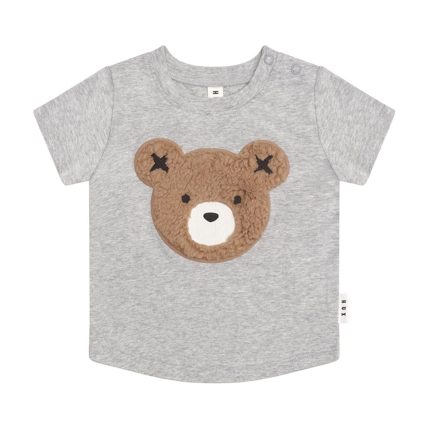 Furry Hux T-Shirt Grey Marle