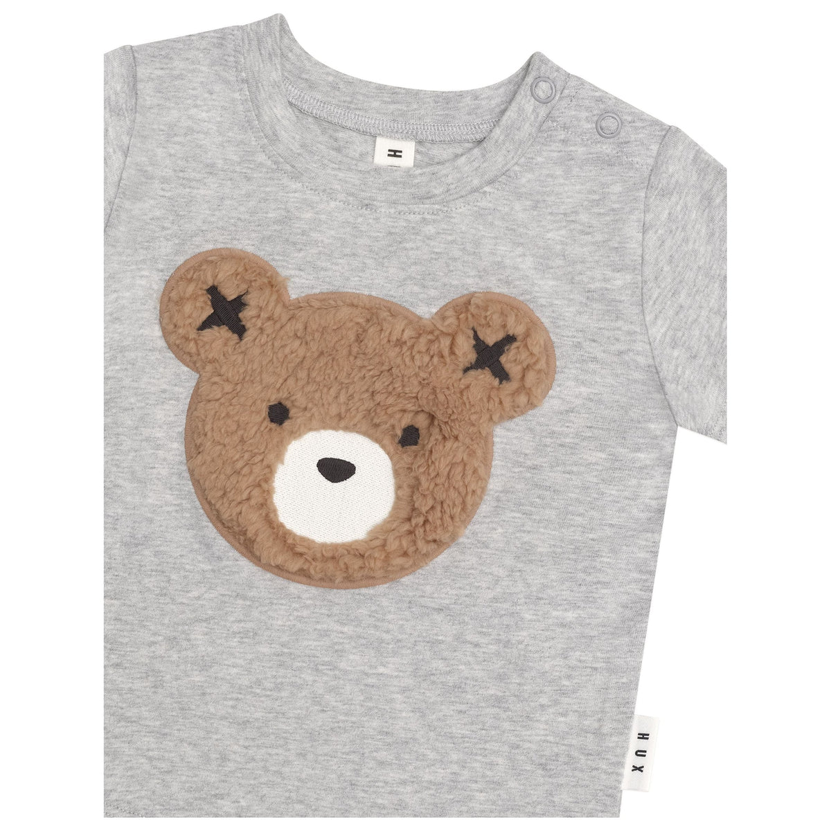 Furry Hux T-Shirt Grey Marle