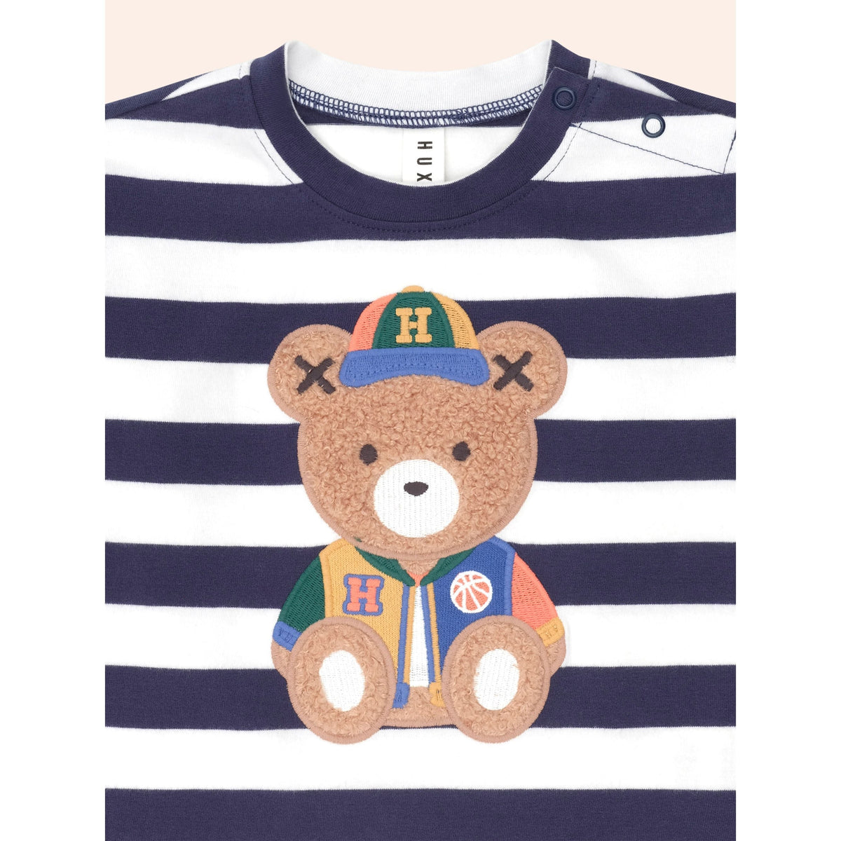 Varsity Hux Stripe Top