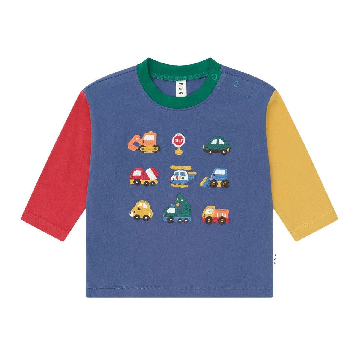 Colour Block Construction Top