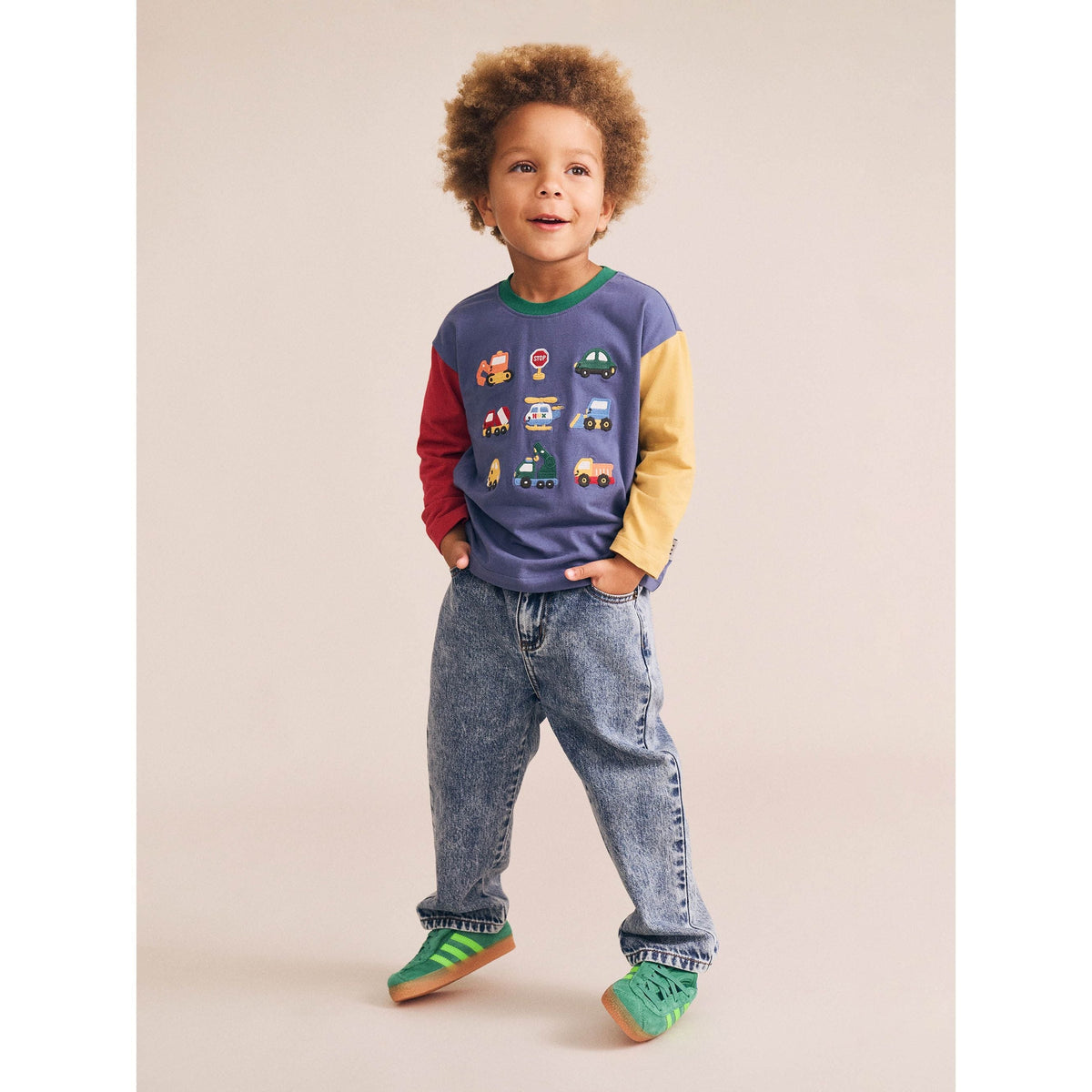 Colour Block Construction Top