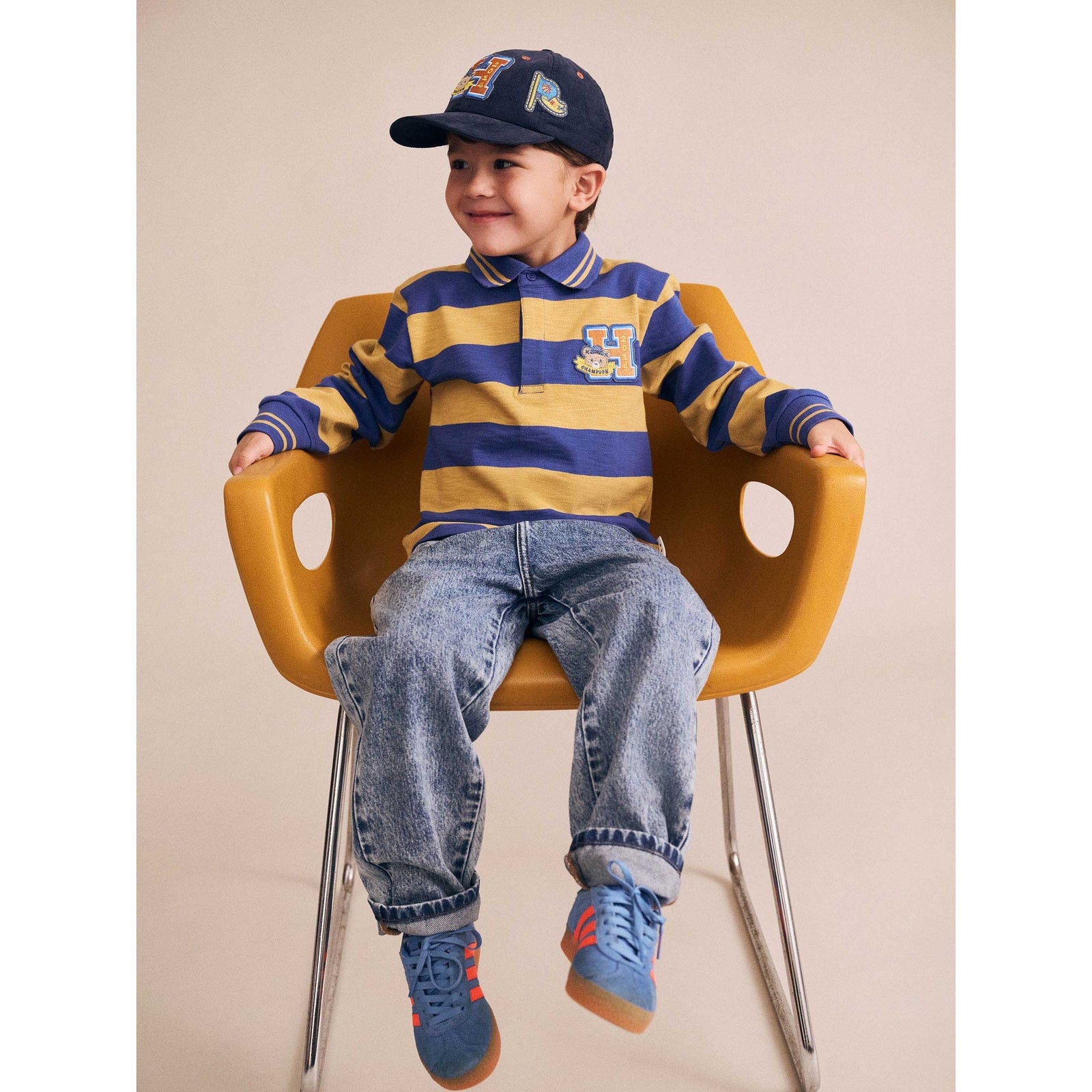 Collegiate Hux Stripe Rugby