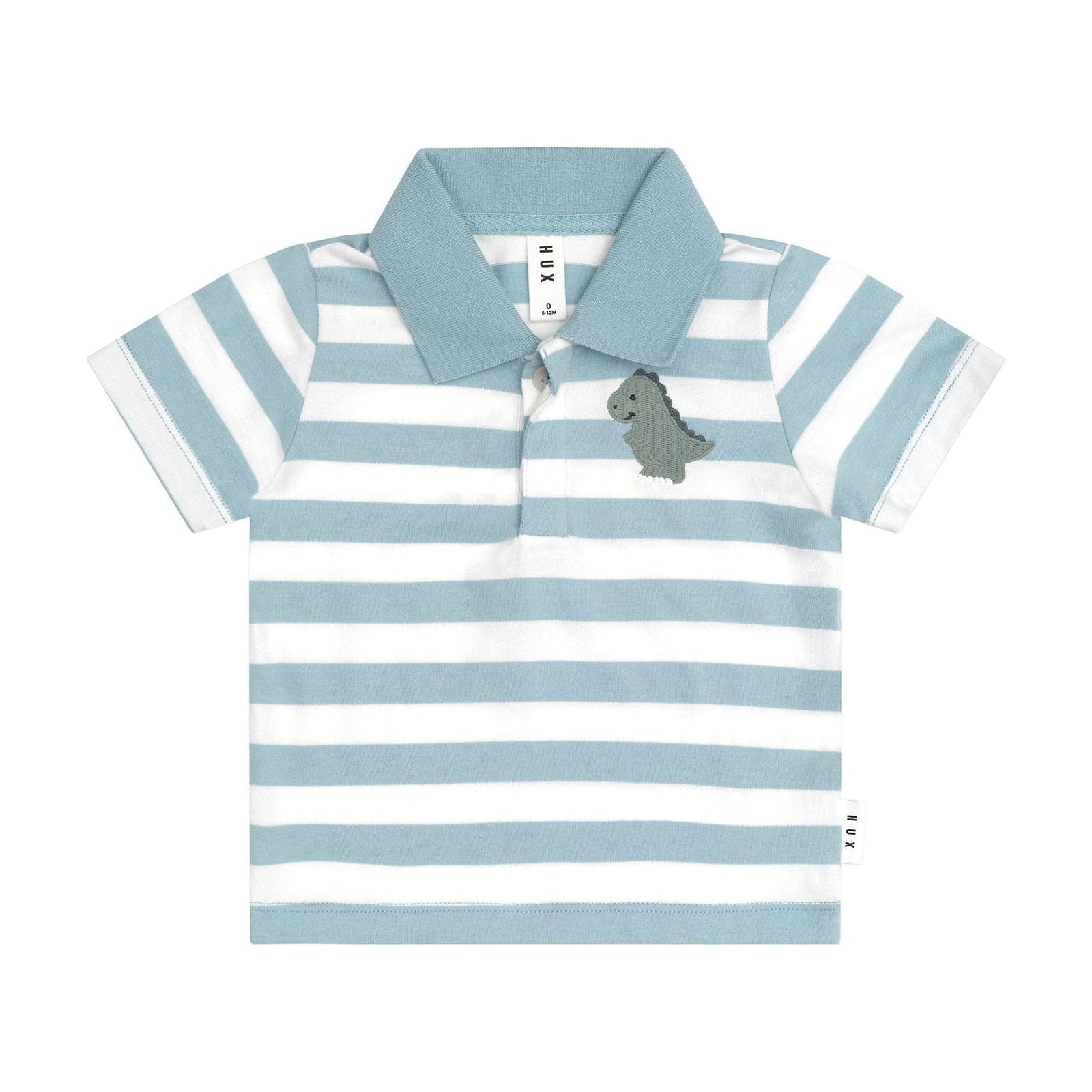 T-Rex Stripe Polo T-Shirt