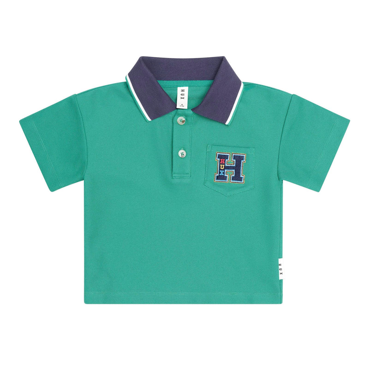 Collegiate Pique Polo - Vintage Green