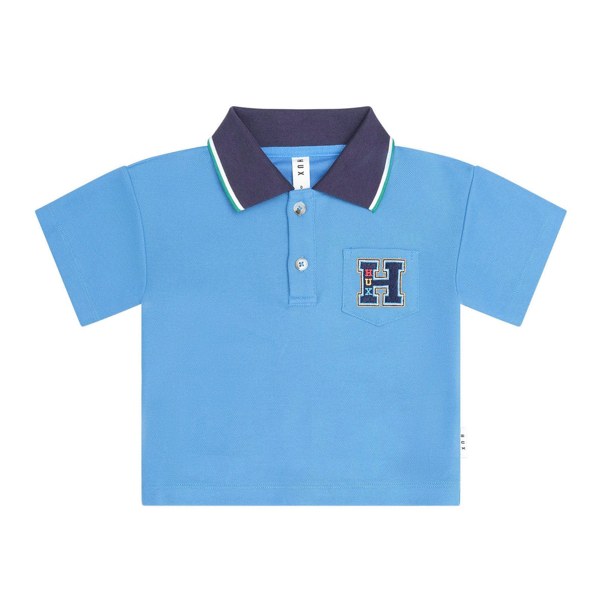 Collegiate Pique Polo - Nautical