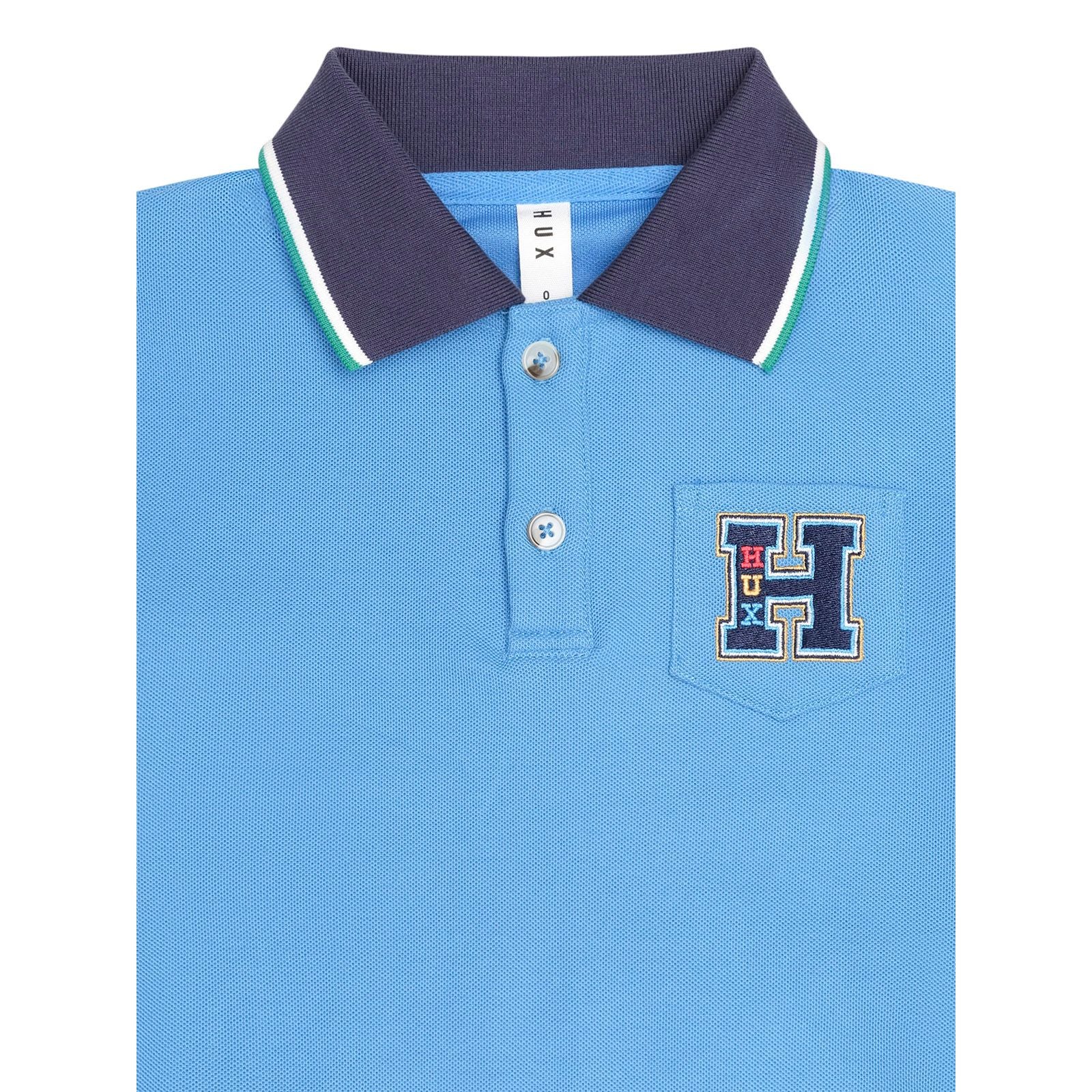Collegiate Pique Polo - Nautical