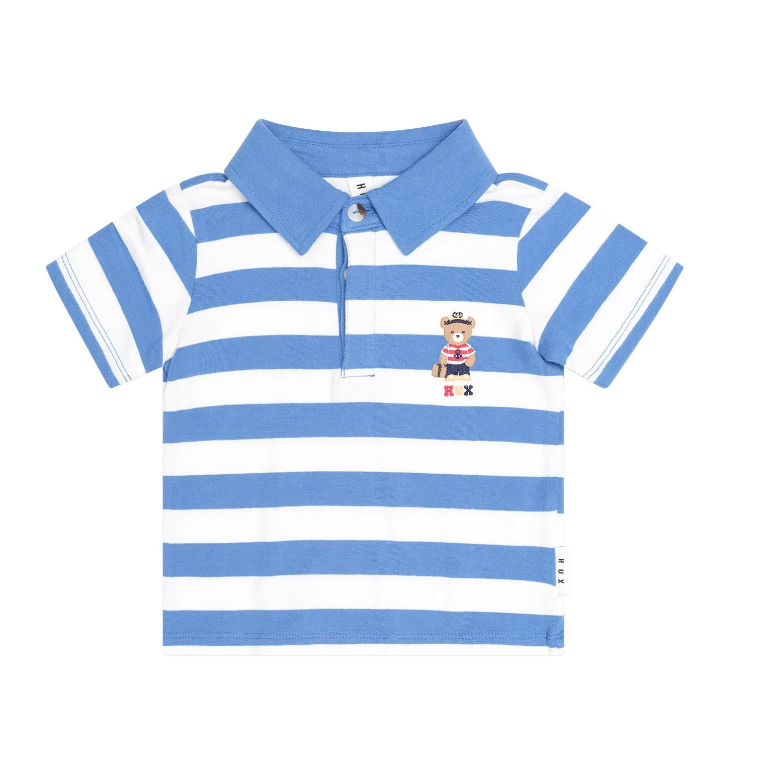 Nautical Stripe Standing Hux Polo