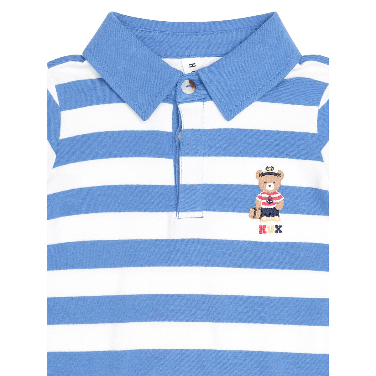 Nautical Stripe Standing Hux Polo