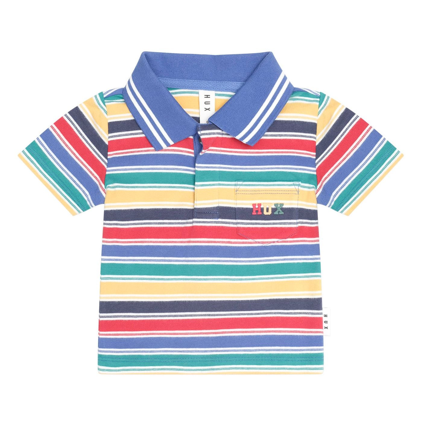 Vintage Stripe Hux Emb Polo