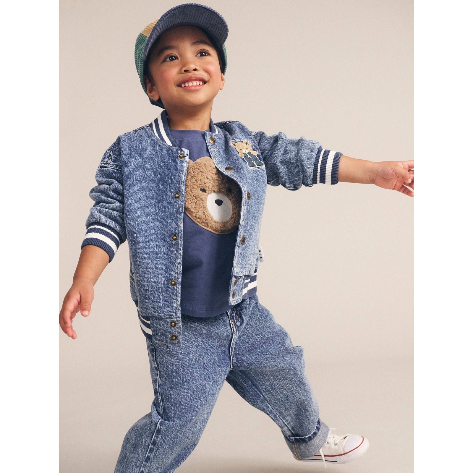 Midnight Furry Huxbear Top