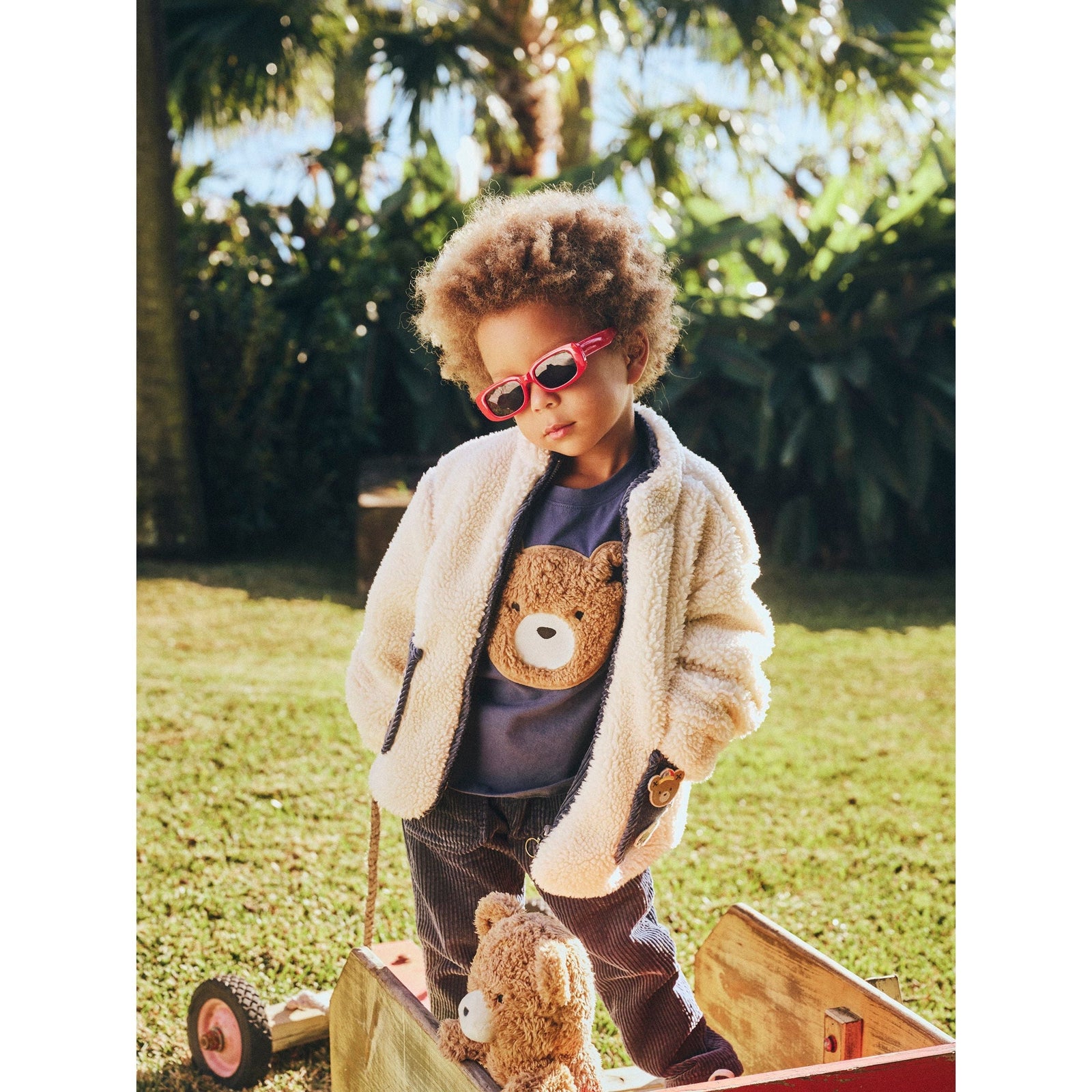 Midnight Furry Huxbear Top