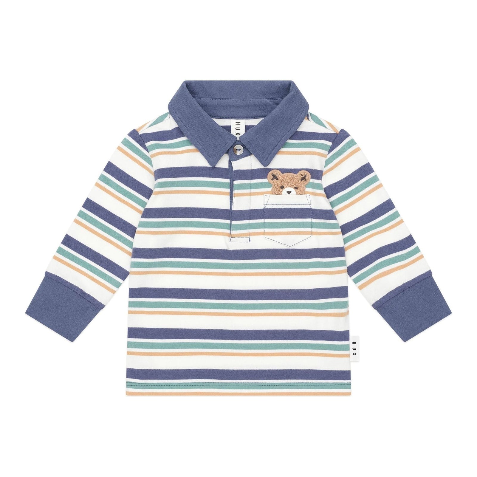 Multi Stripe Hiding Hux Polo