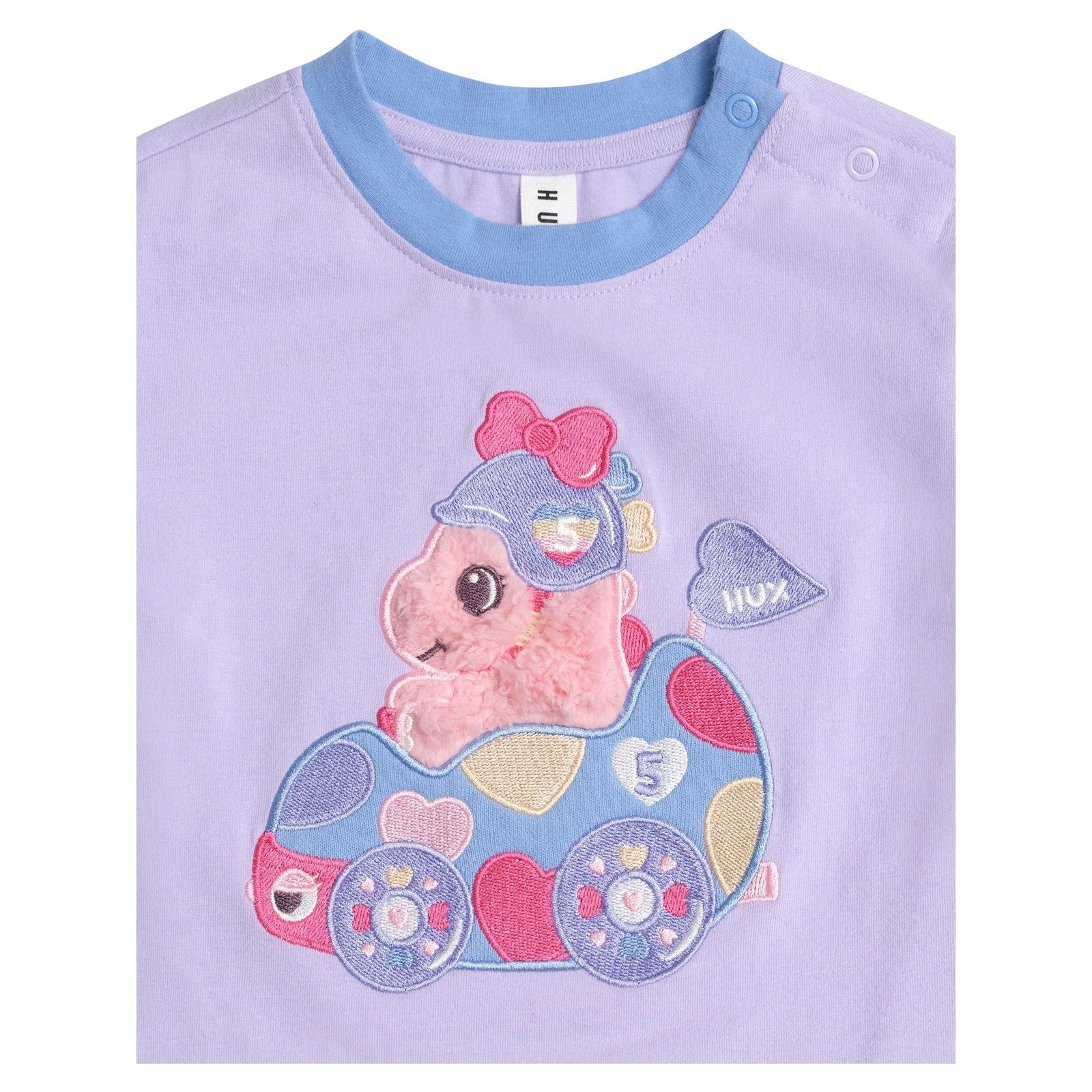 Racer Dino Boxy Tee Pastel