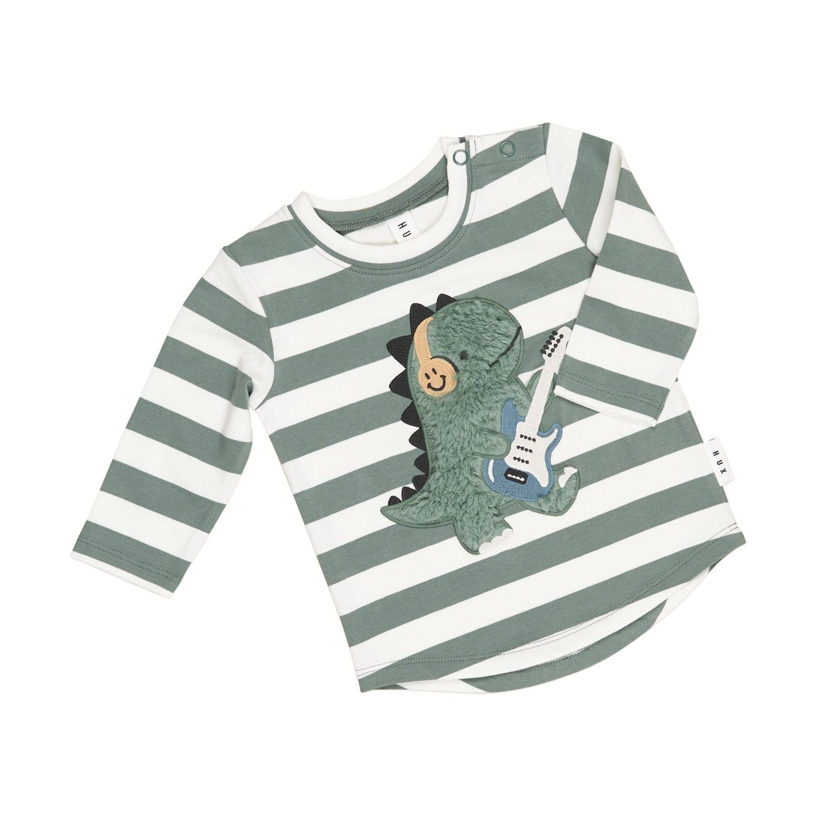 Furry Dino STripe Top