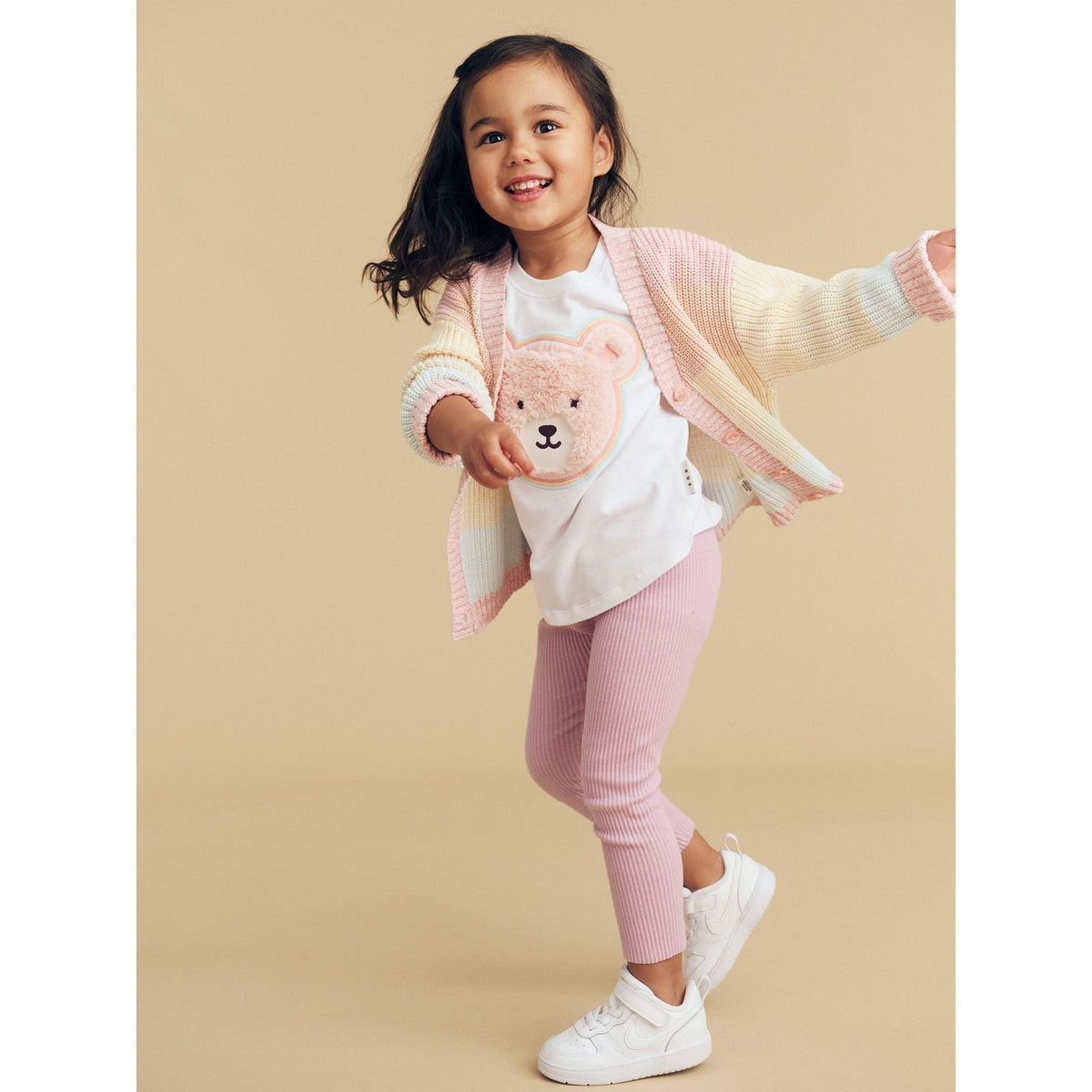 Furry Heart Bear T-Shirt