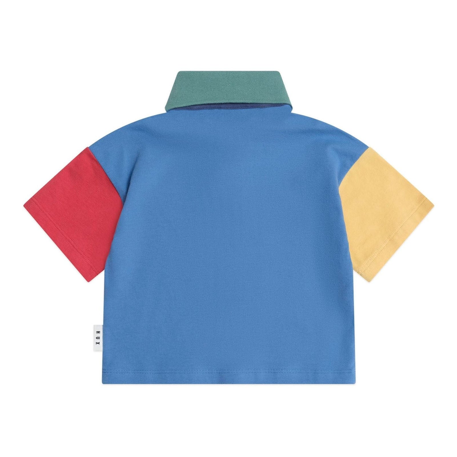Colour Block Boxy Polo Tee