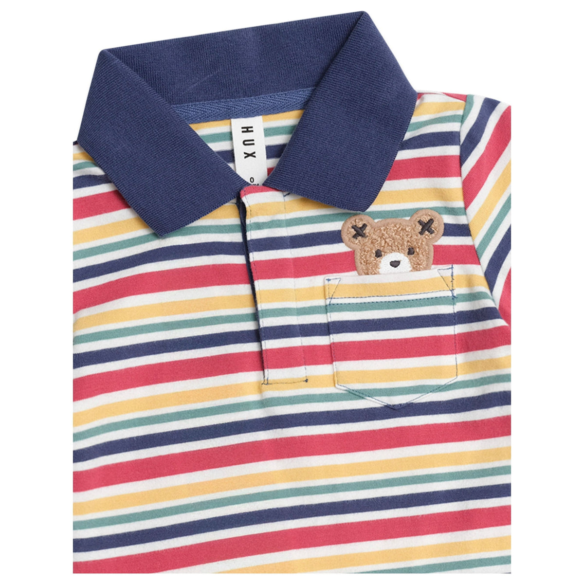 Polo Tee Vintage Stripe
