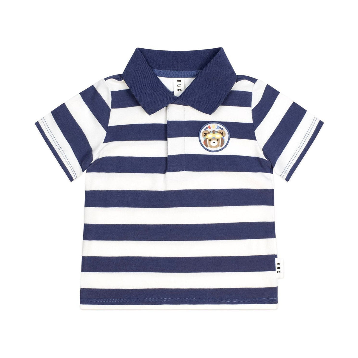 Stripe Polo Tee
