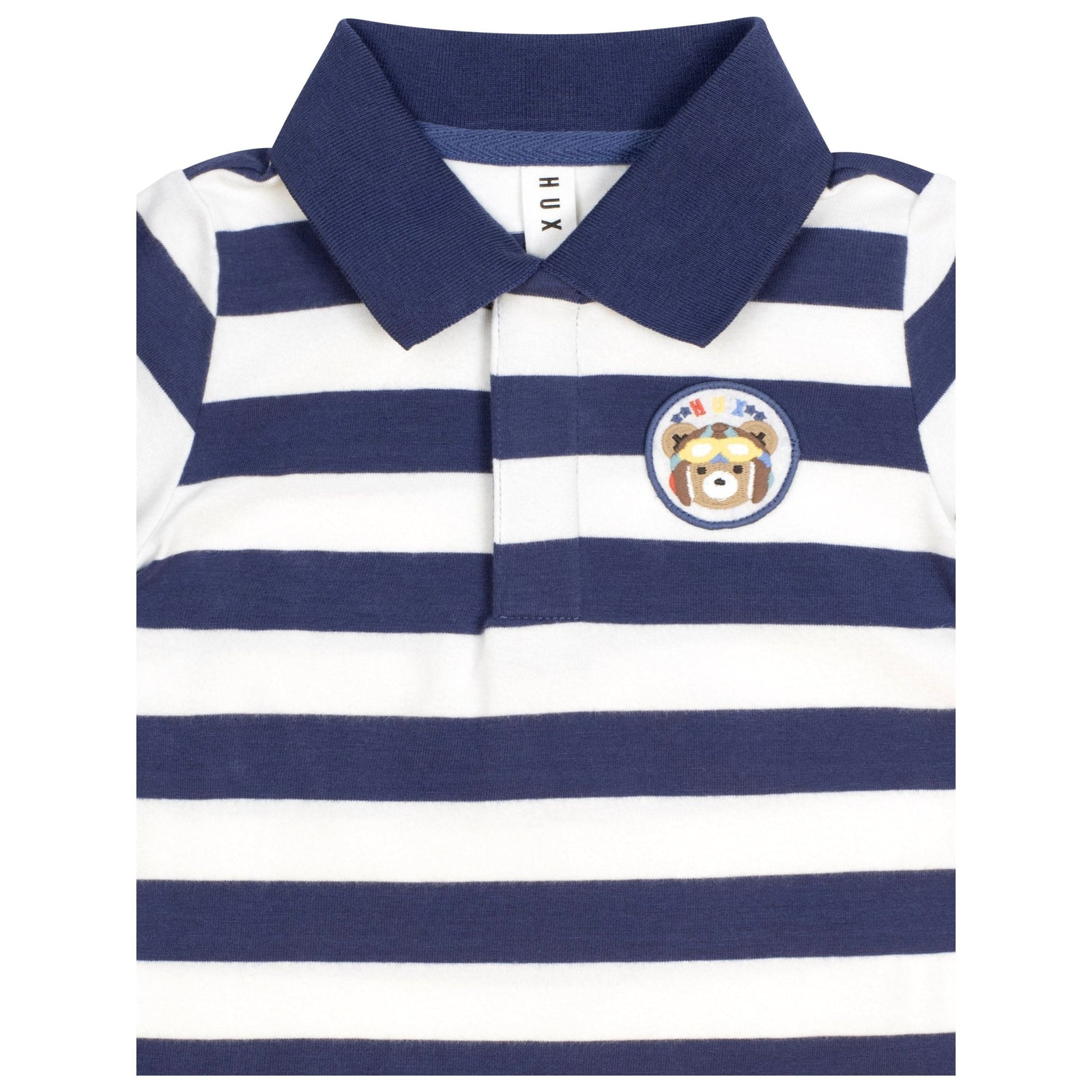 Stripe Polo Tee