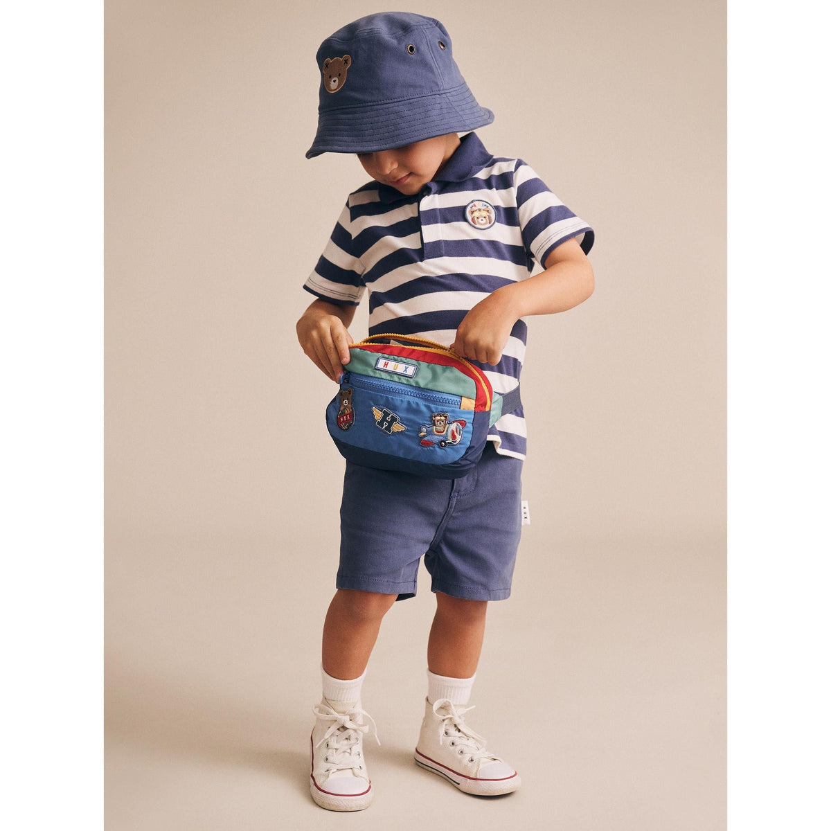 Stripe Polo Tee
