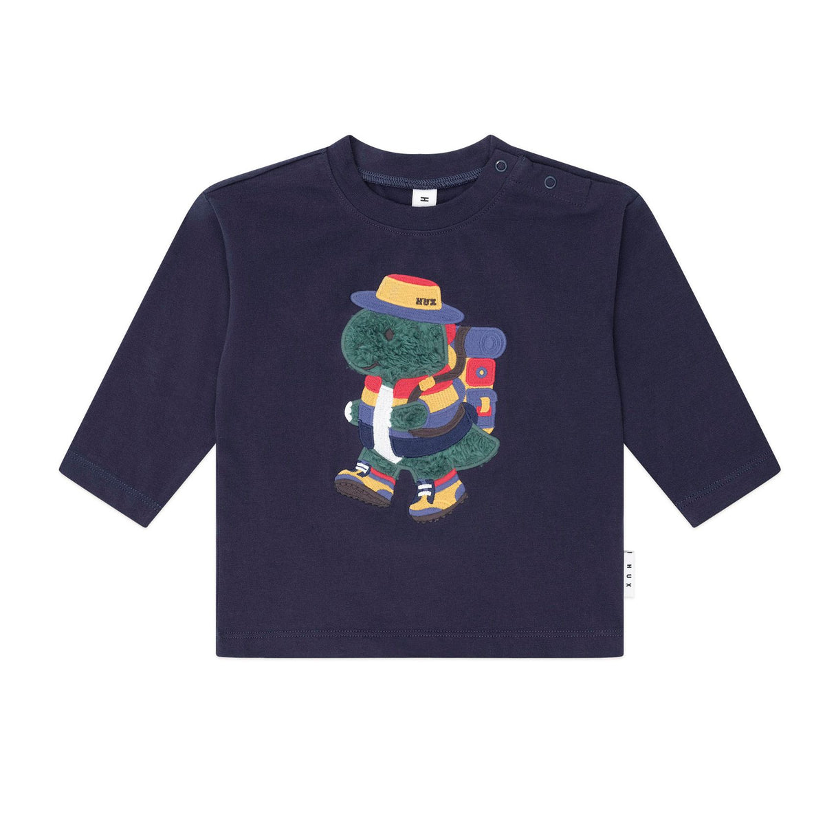 Camping Dino Drop Sleeve Top