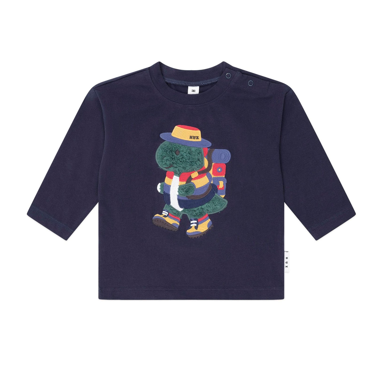 Camping Dino Drop Sleeve Top