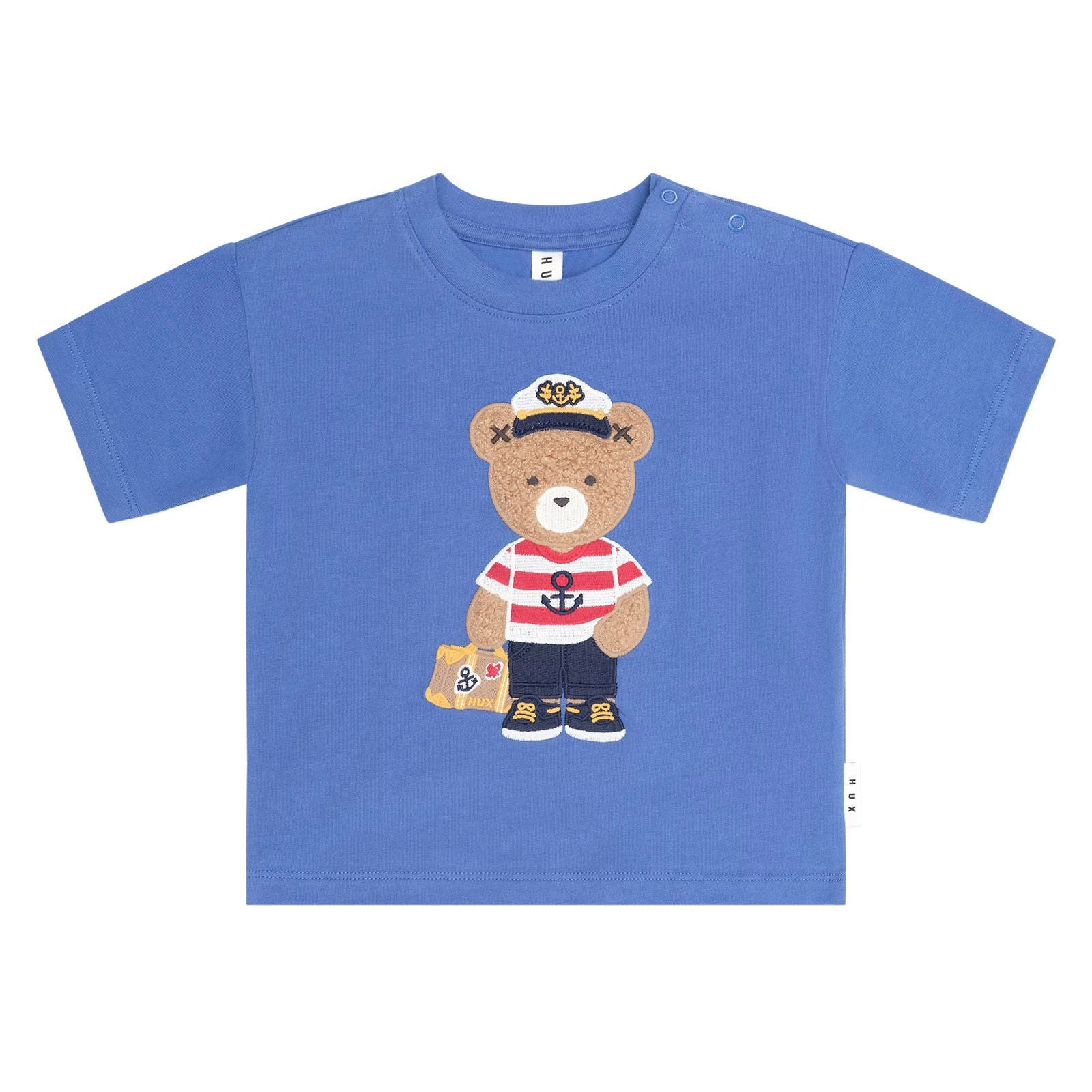 Nautical Hux Drop Shoulder Slouchy Tee