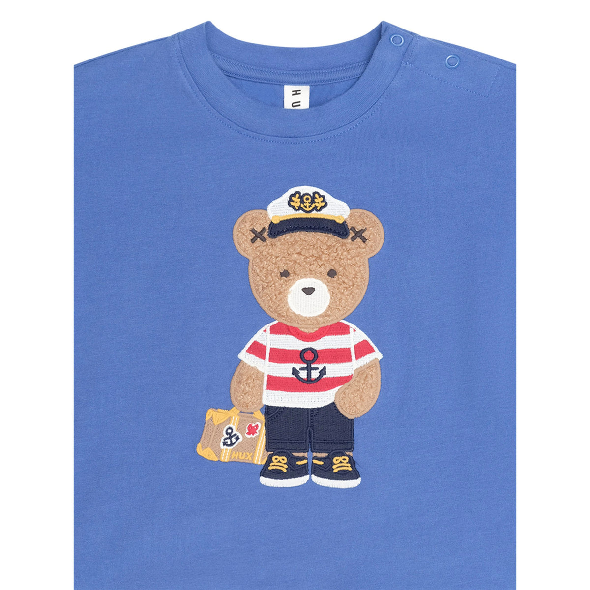 Nautical Hux Drop Shoulder Slouchy Tee