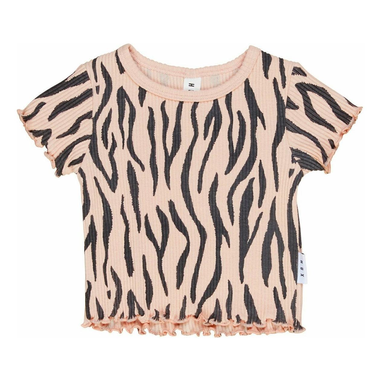 Tiger Rib Tee With Lettuce Edge
