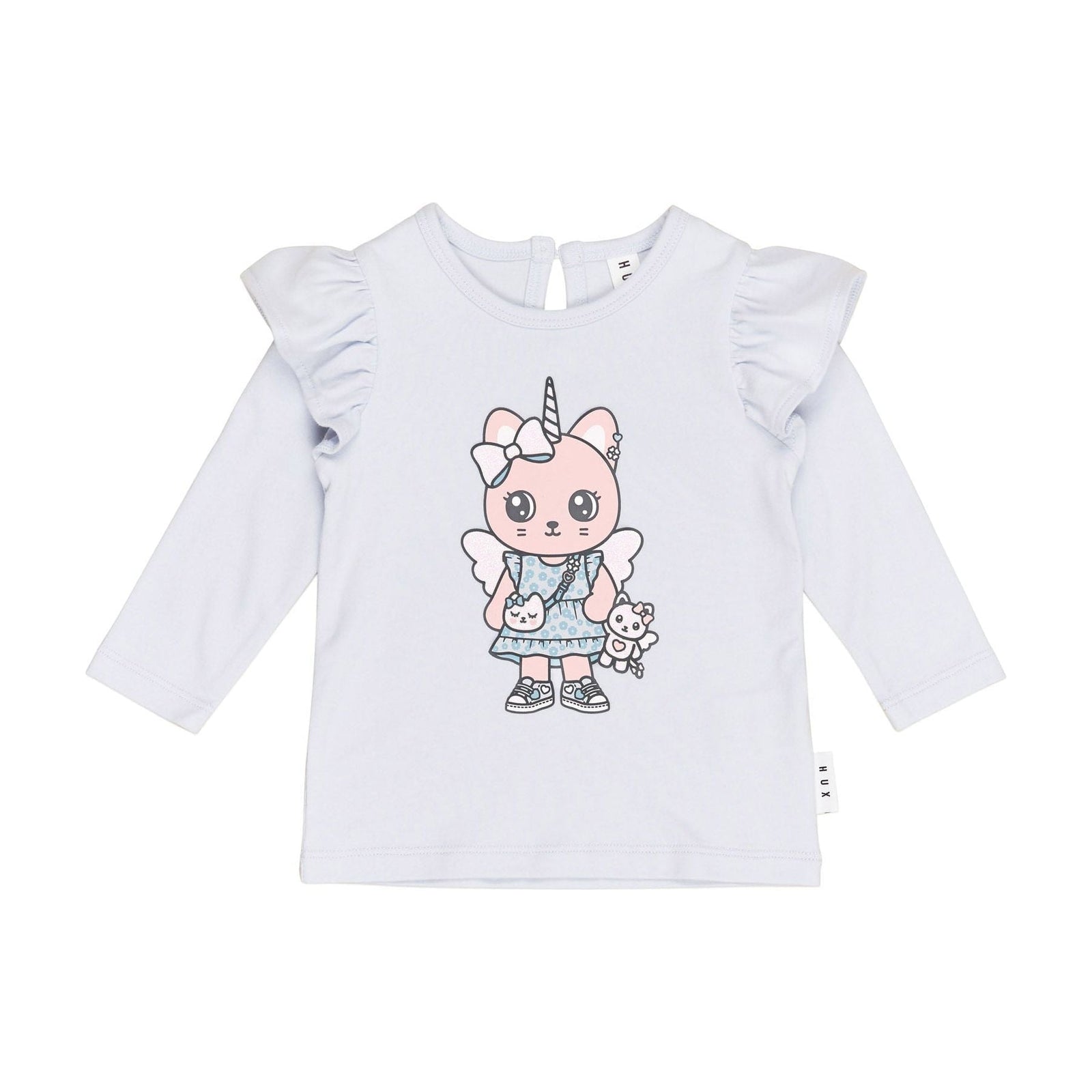 Glitter Caticorn Frill Top Frozen