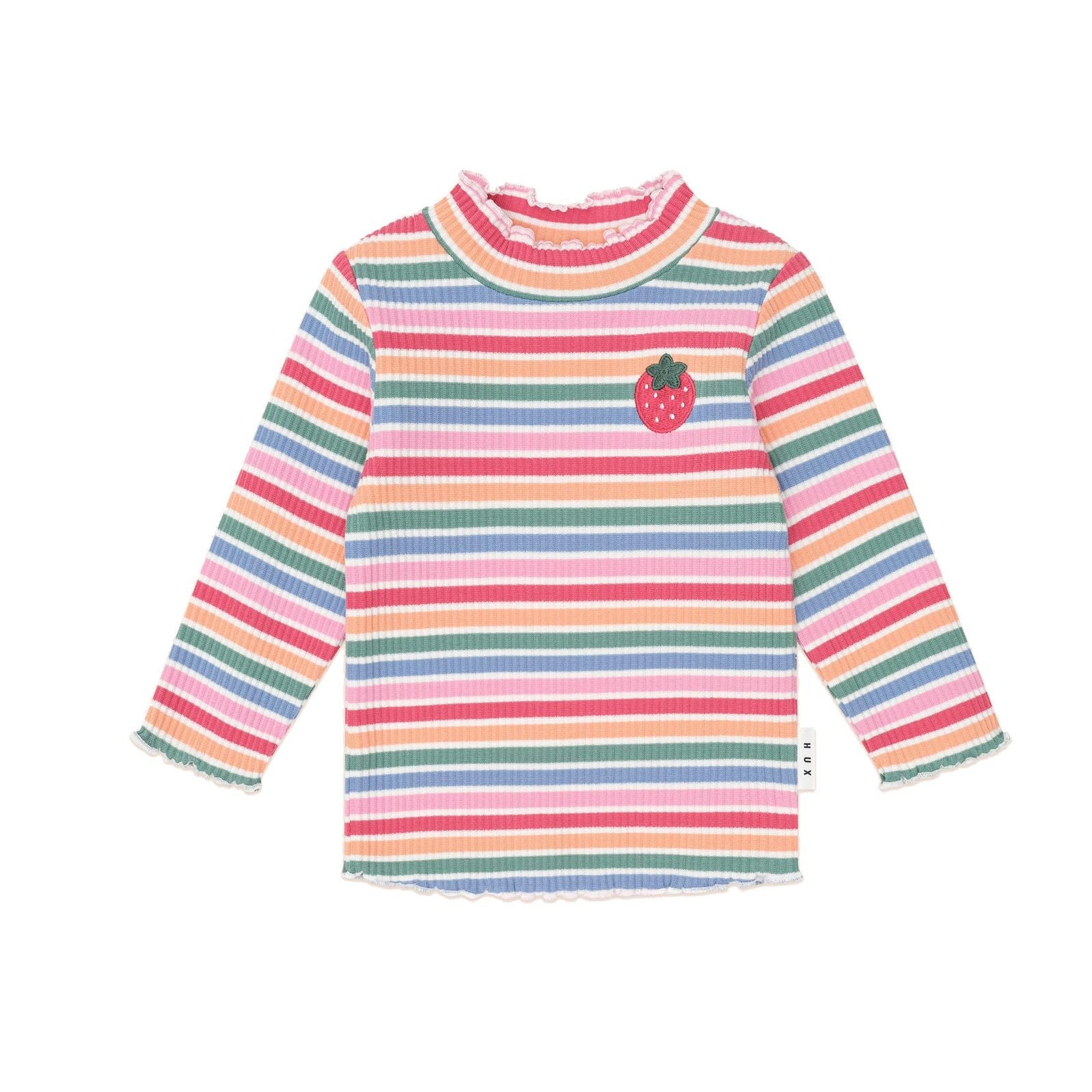 Tutti Frutti Stripe Rib Skivvy