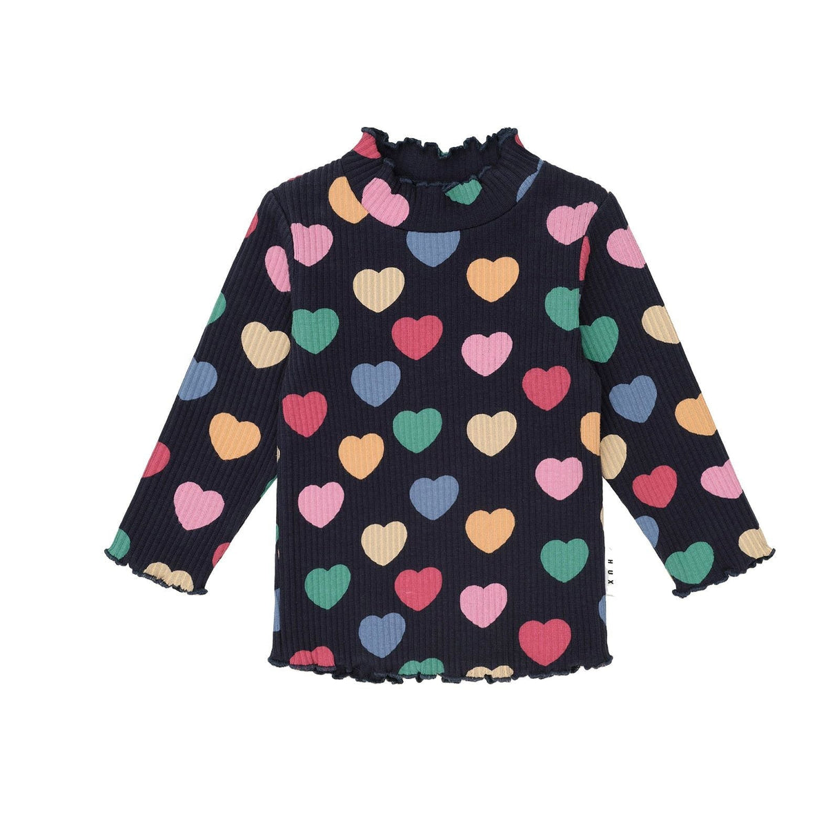 Multi Hearts Rib Skivvy