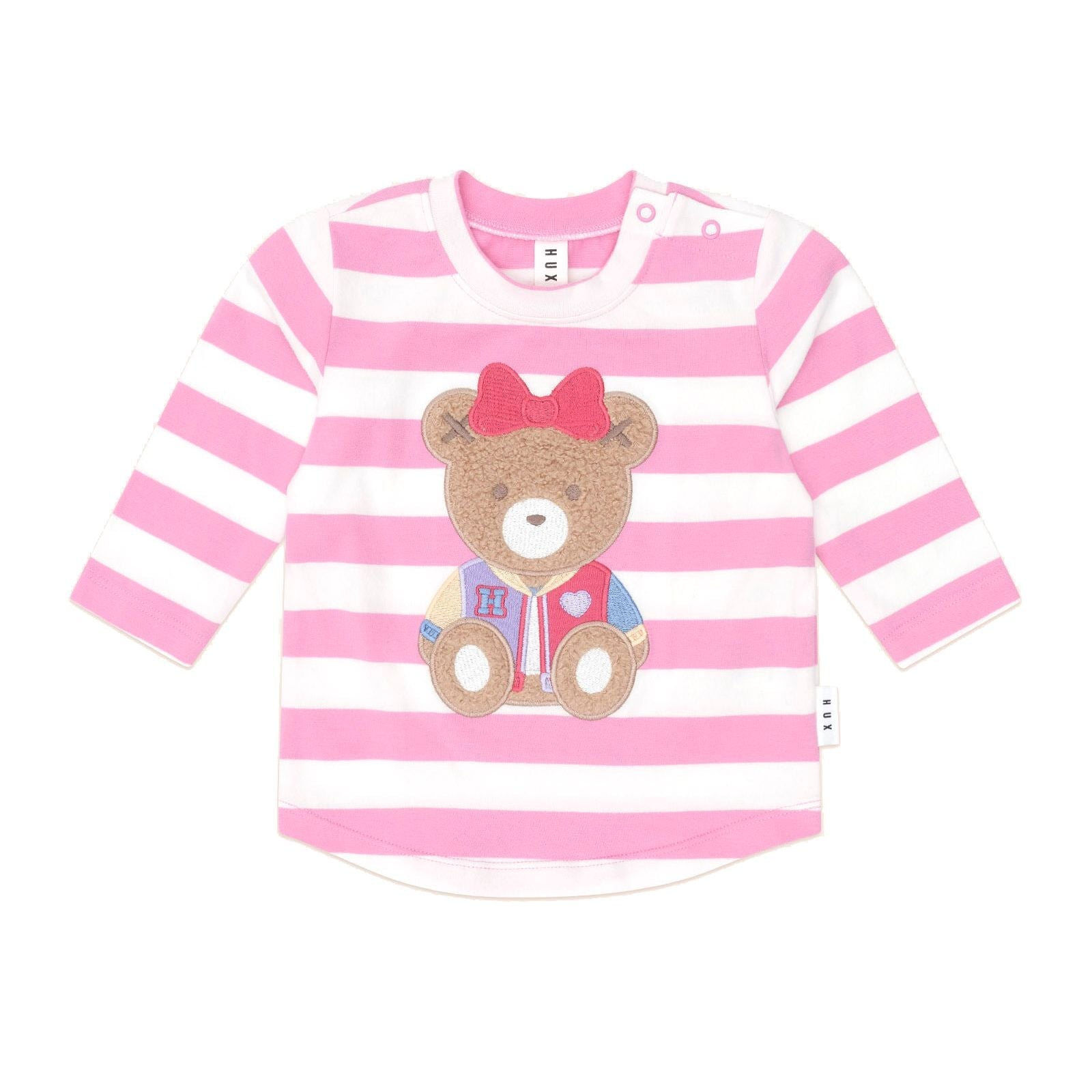 Varsity Huxette Stripe Top