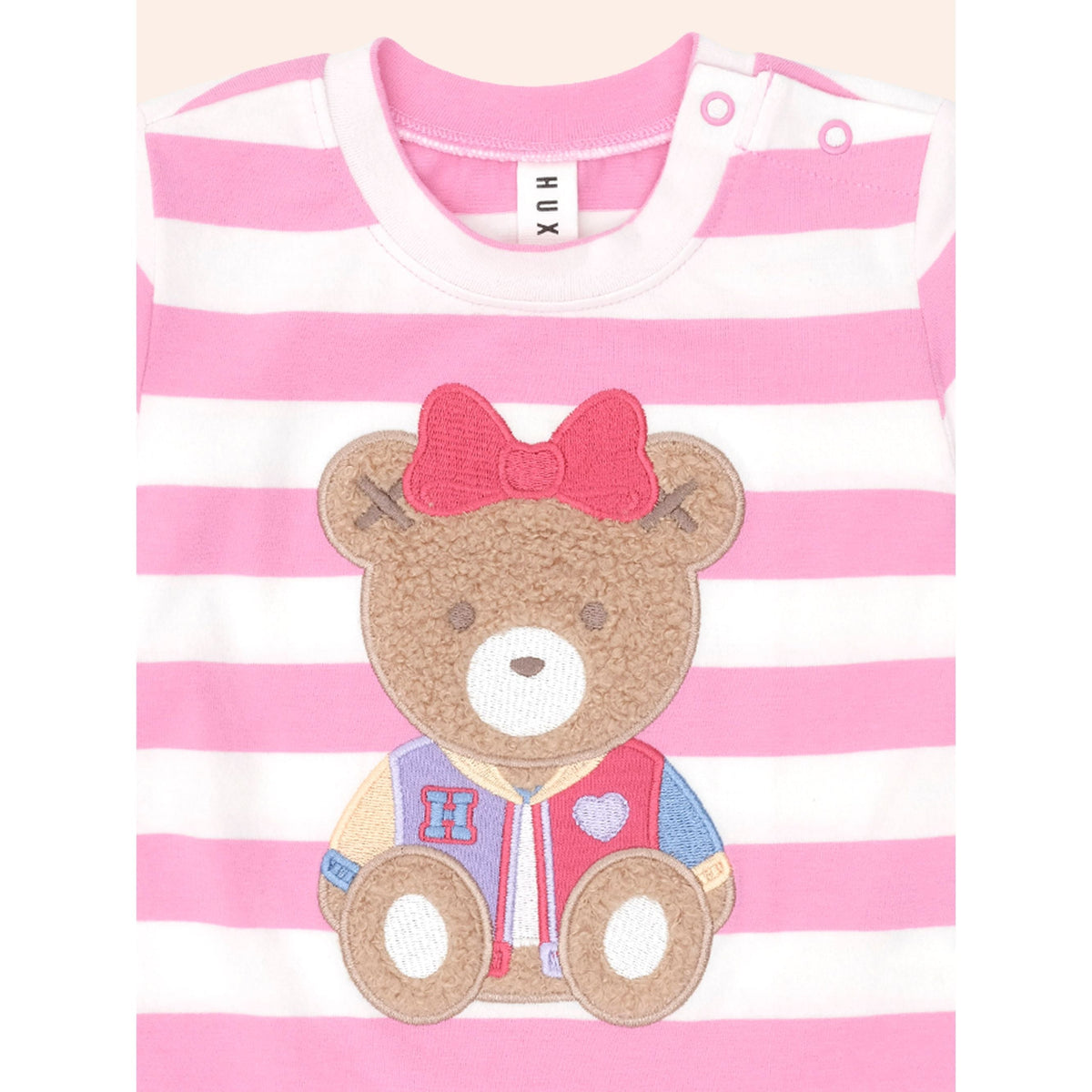 Varsity Huxette Stripe Top