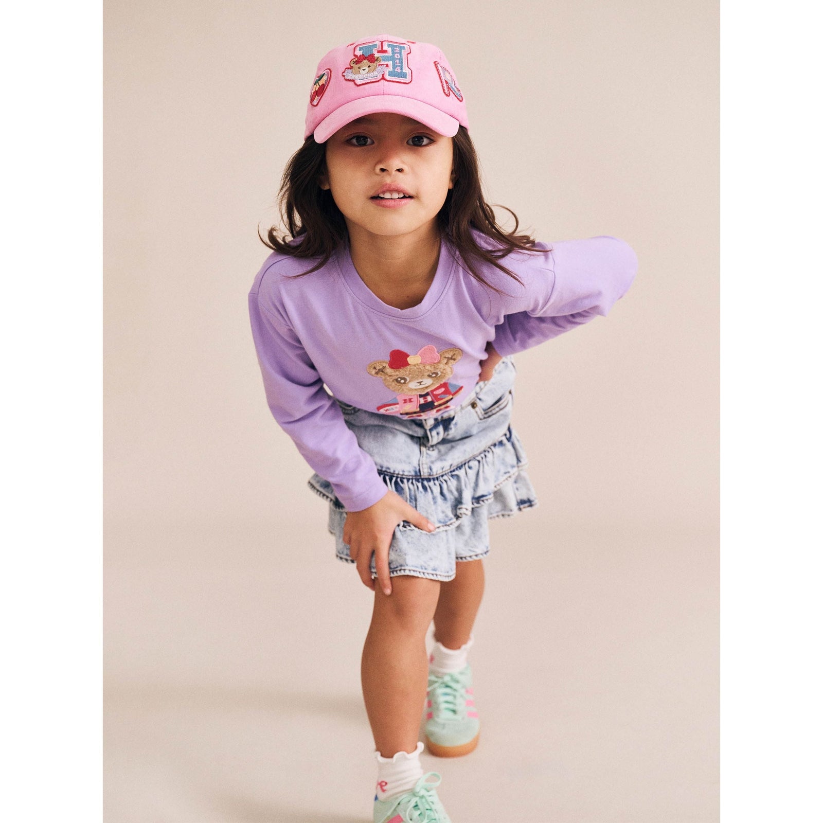 Baller Huxette Drop Sleeve Top