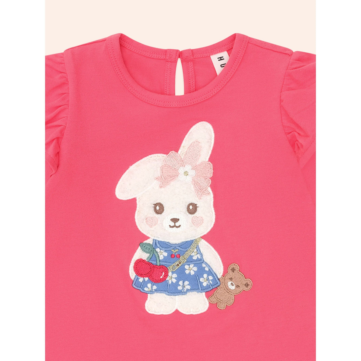 Flower Field Bunny Frill Top