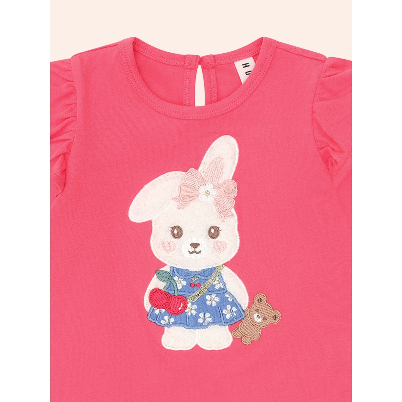 Flower Field Bunny Frill Top