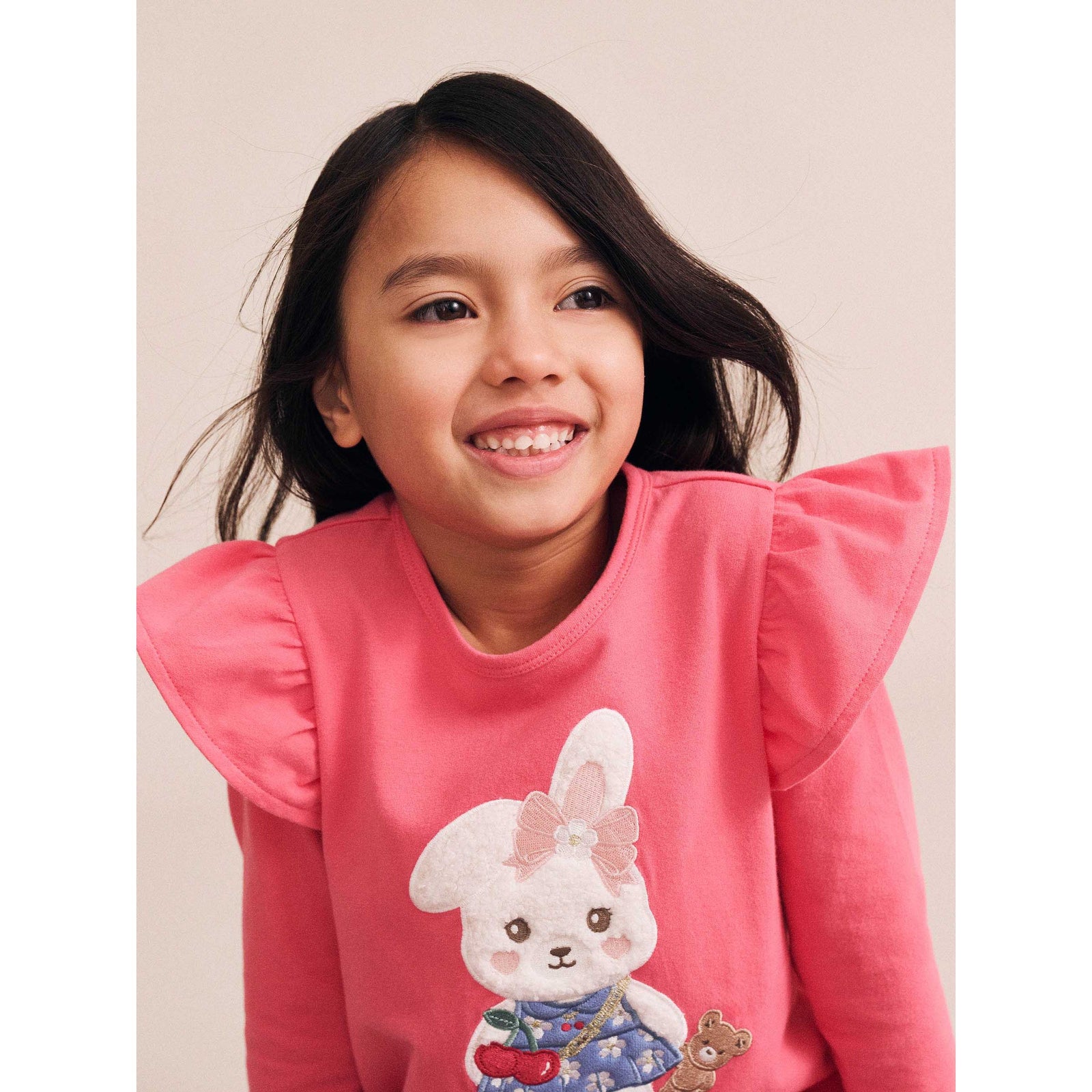 Flower Field Bunny Frill Top