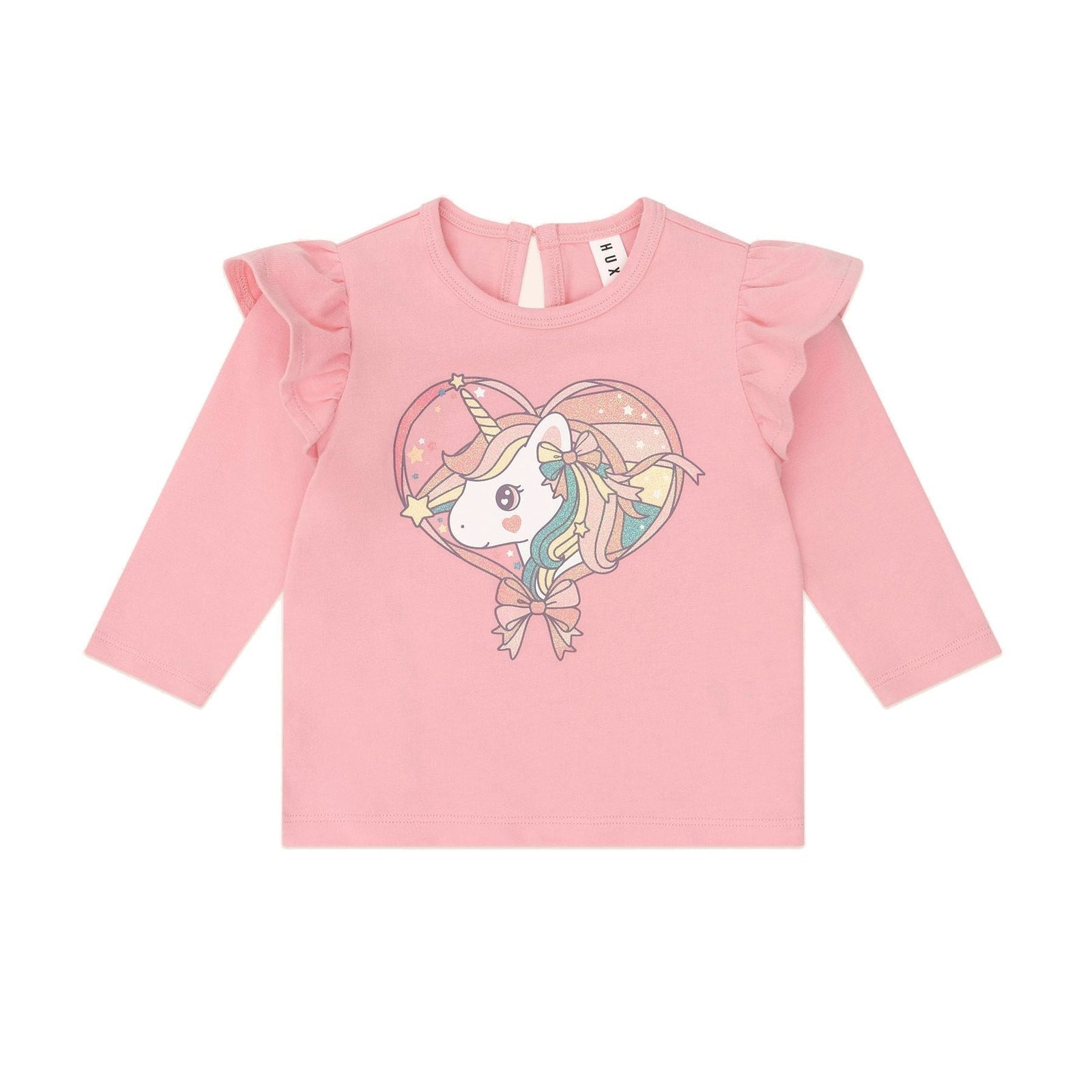 Whimsical Unicorn Frill Top