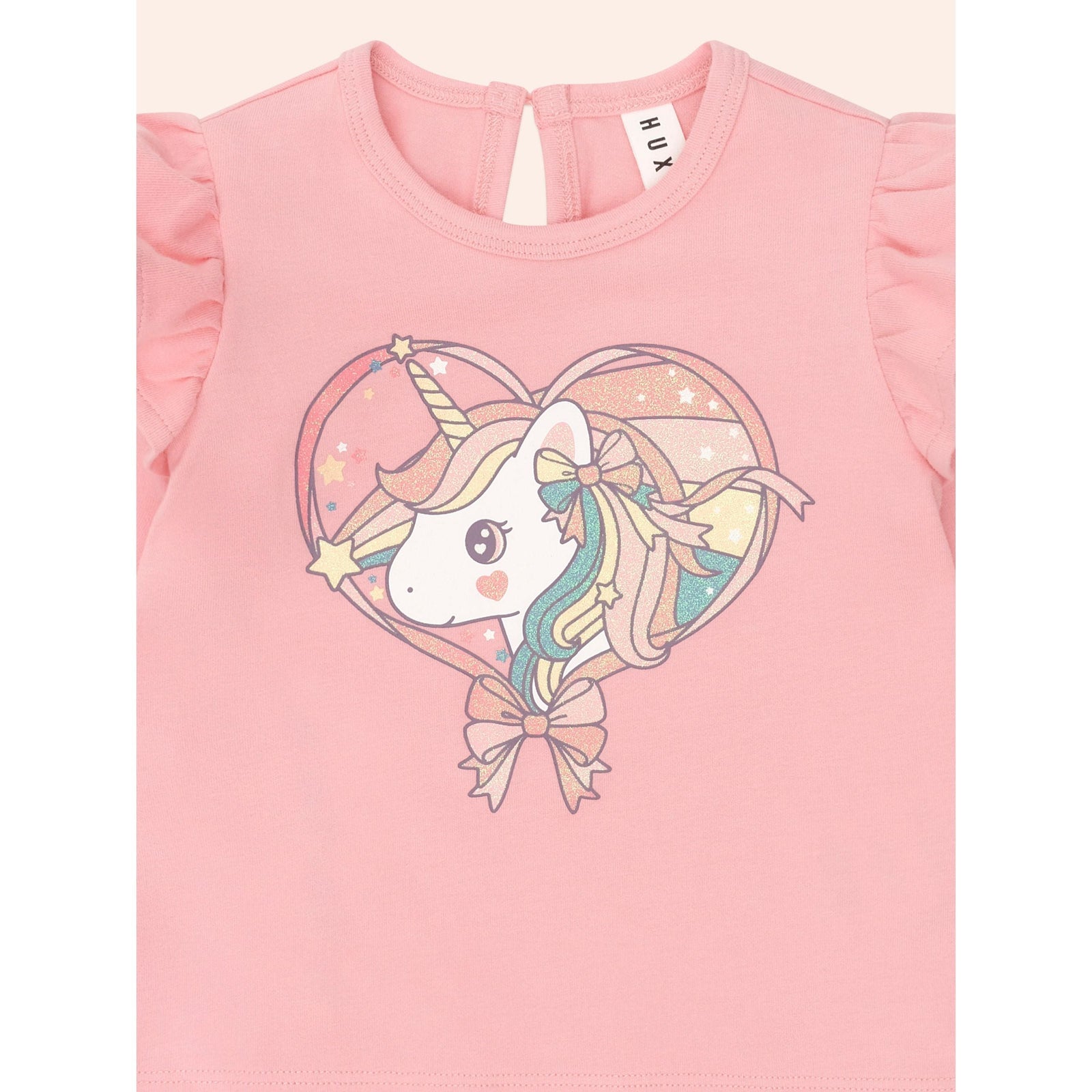 Whimsical Unicorn Frill Top