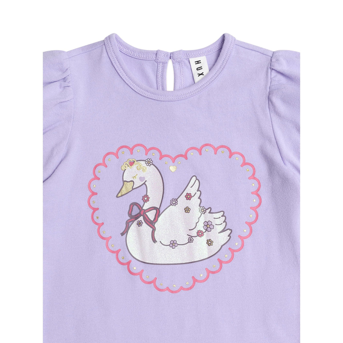 Swan Princess Puff Sleeve Tee