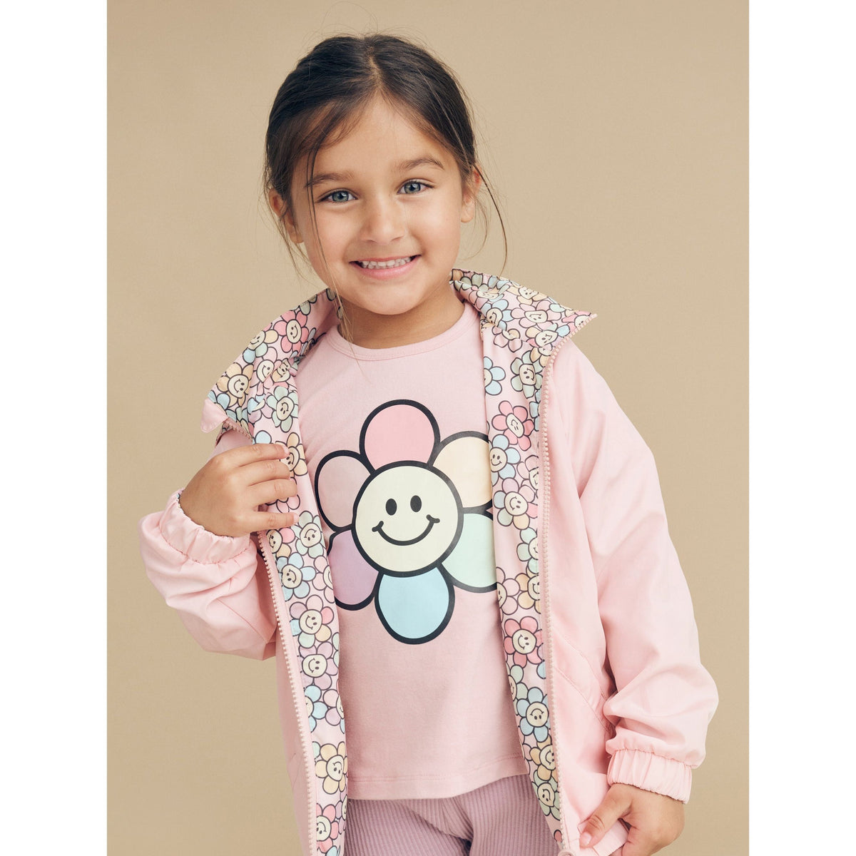 Rainbow Daisy Puff T-Shirt