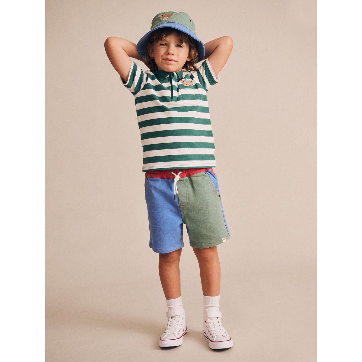 Peekaboo Hux Polo Tee