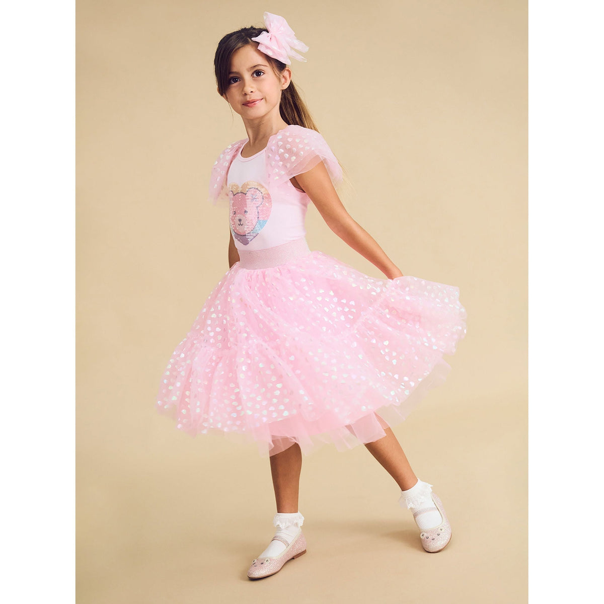Sweetheart Sequin Hux Party T-Shirt