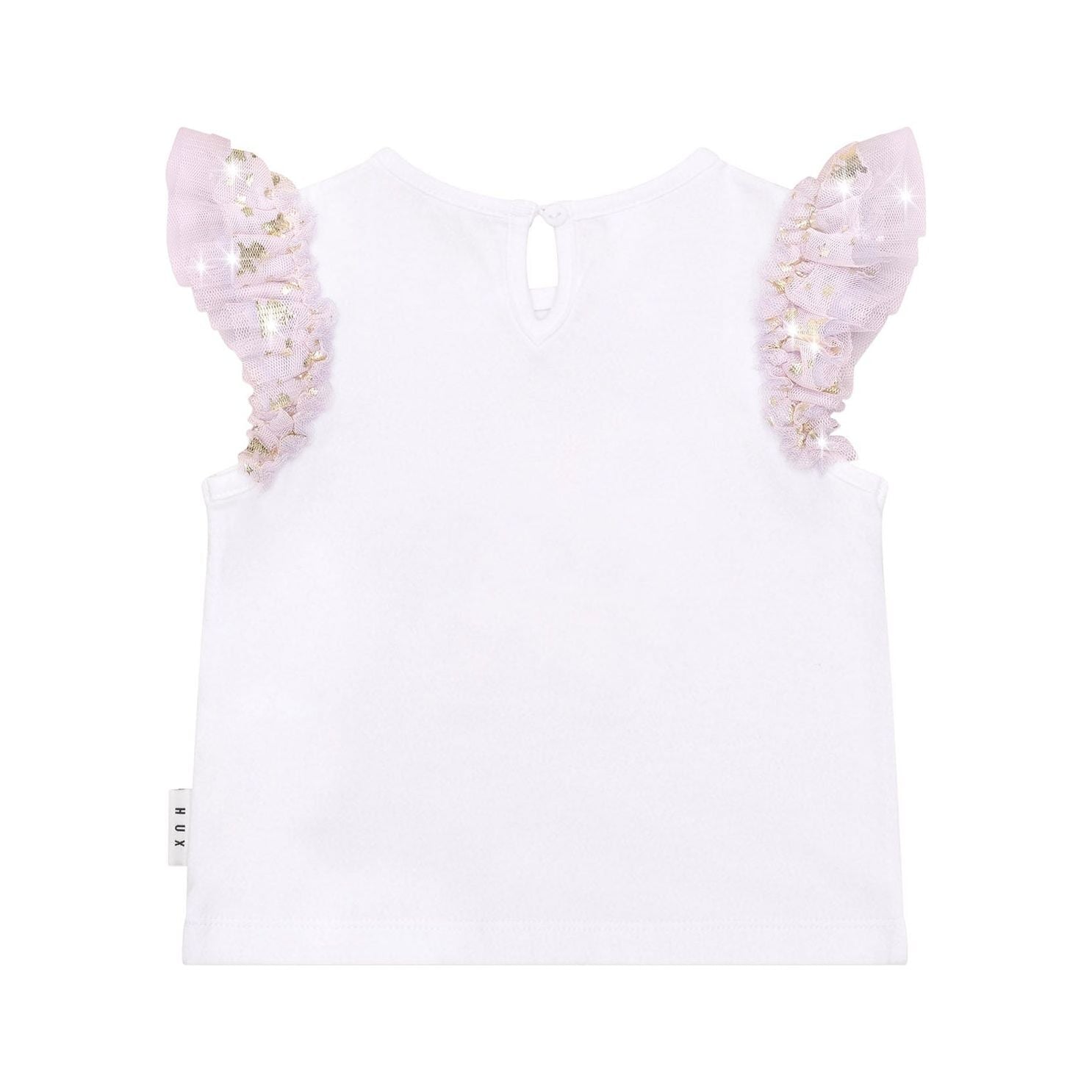Reindeer Tulle Sleeve T-Shirt