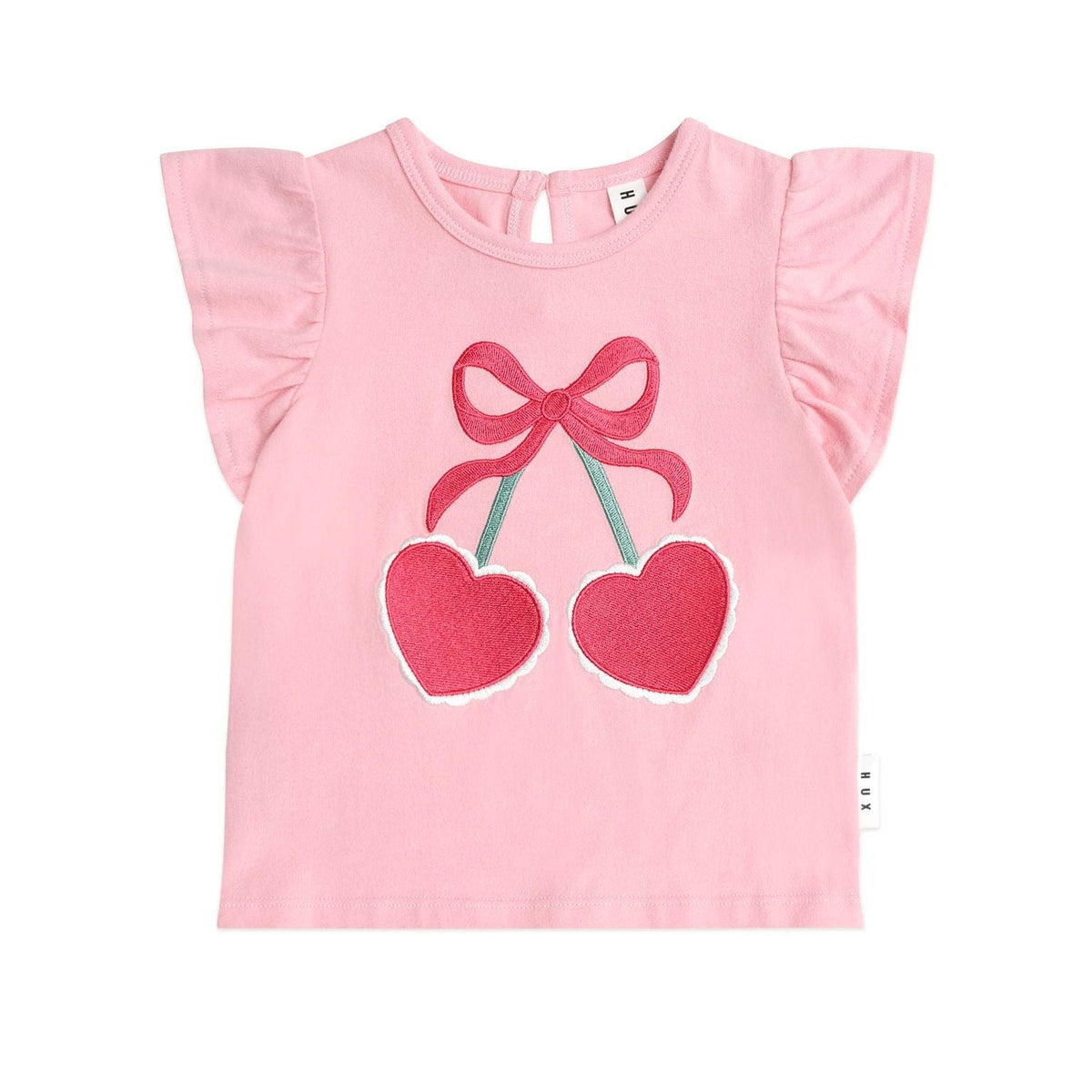Cherry Heart Frill Tee