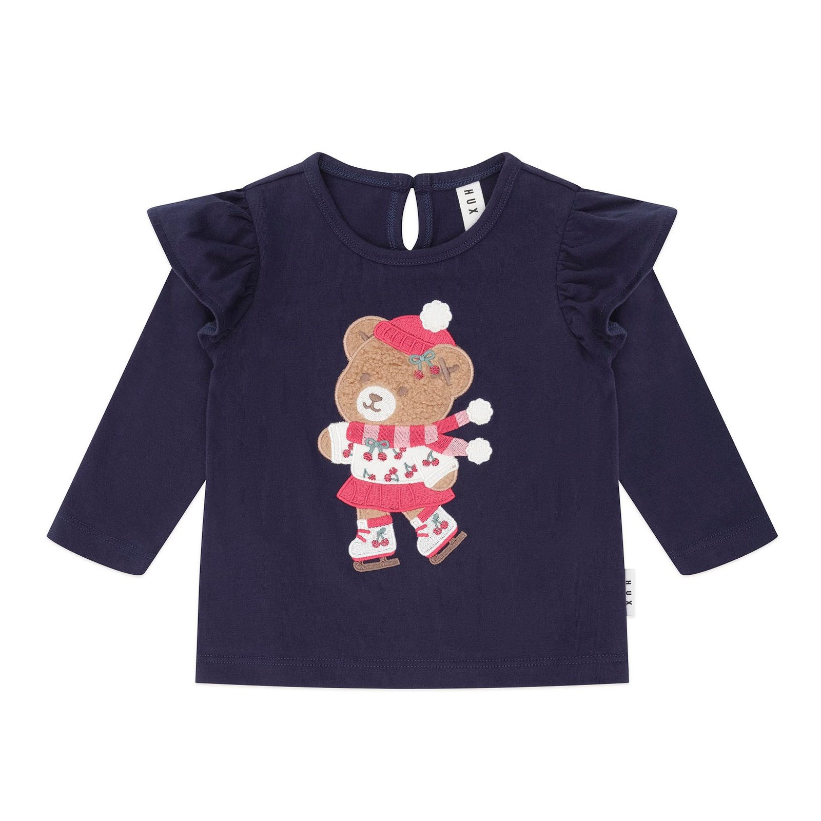 Ice Skater Huxette Frill Top