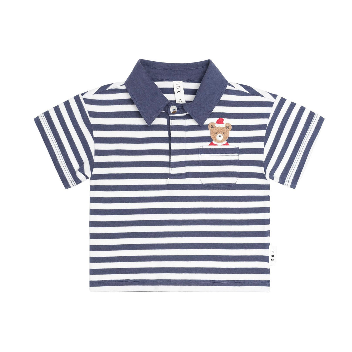 Stripe Father Huxmas Polo