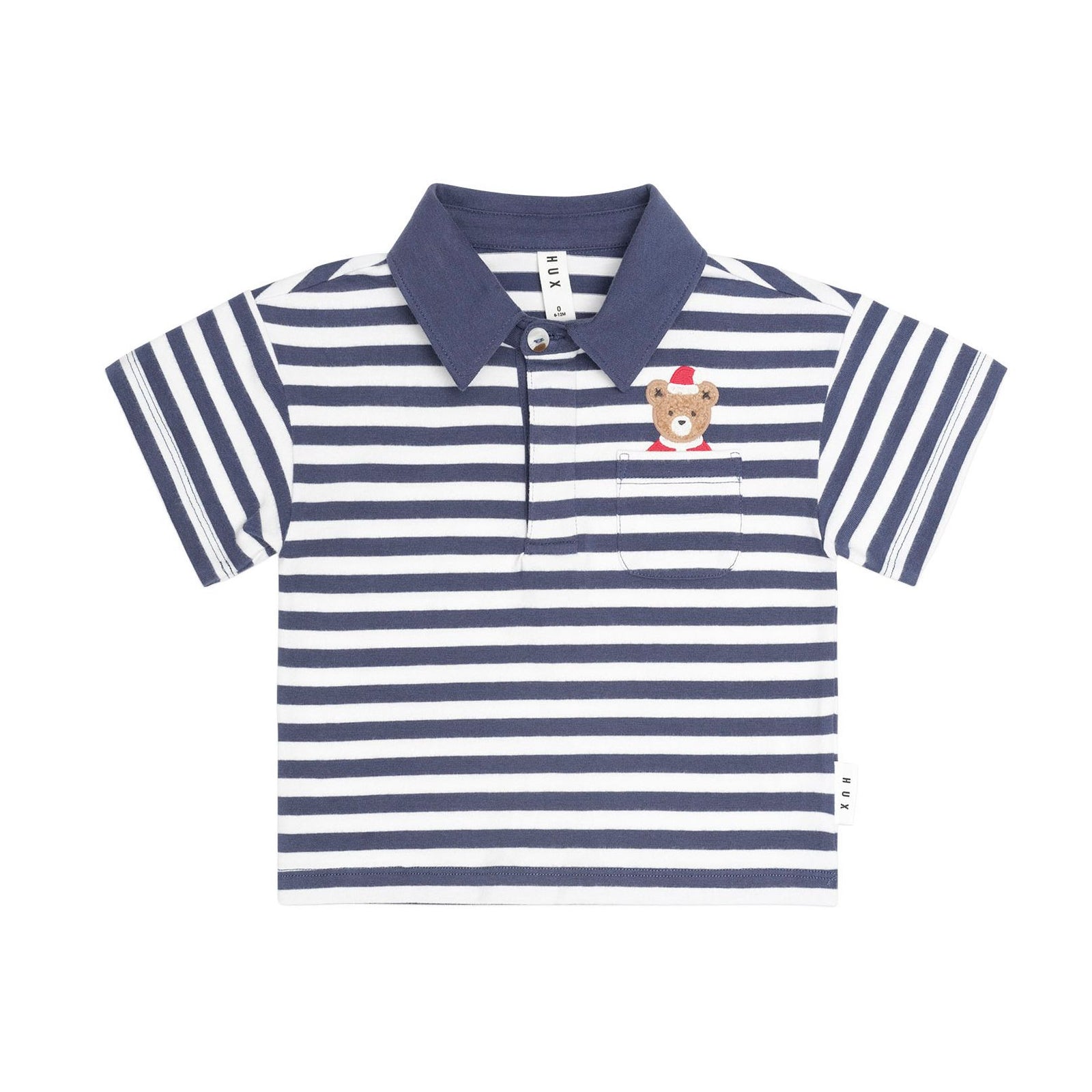 Stripe Father Huxmas Polo