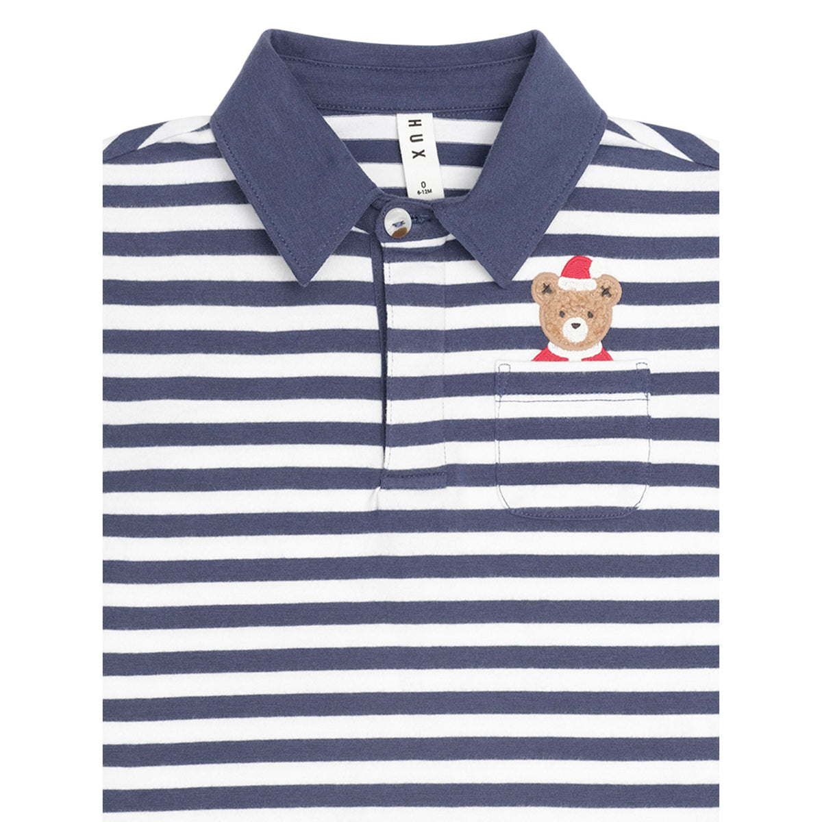 Stripe Father Huxmas Polo